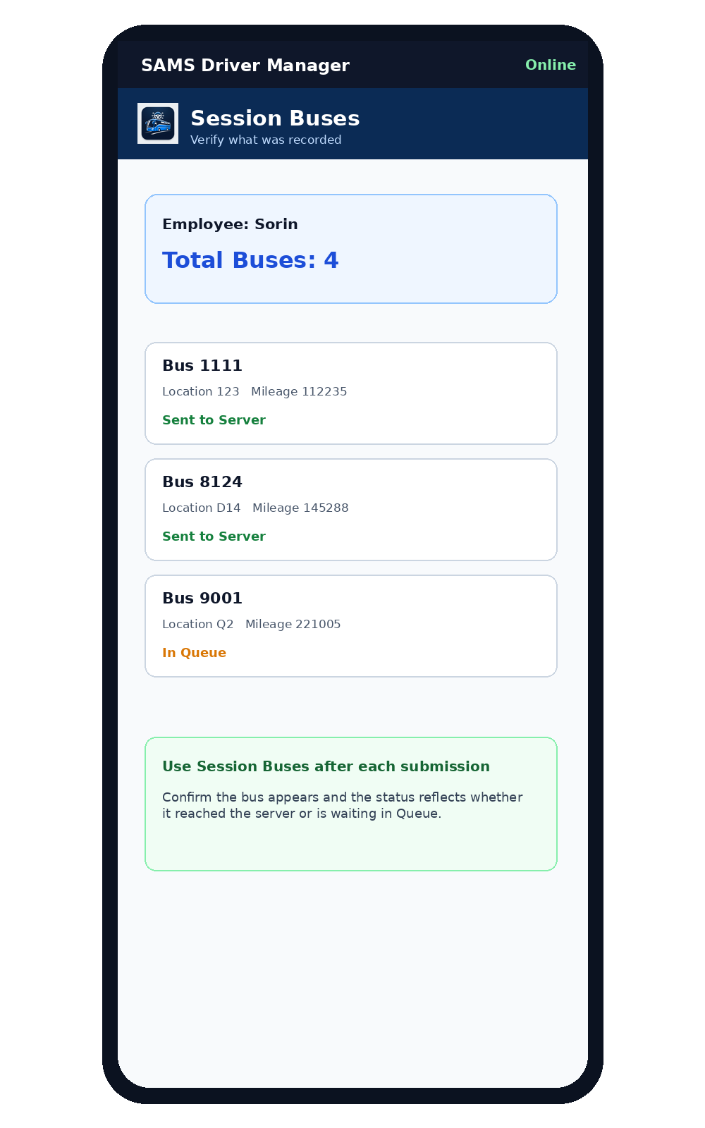 Session Buses